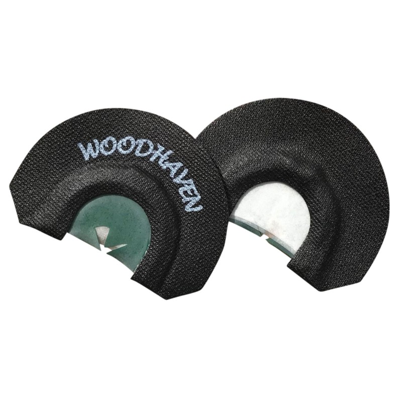 Woodhaven WH096 Hyper Ninja  Diaphragm Call Triple Reed Attracts Turkeys Black