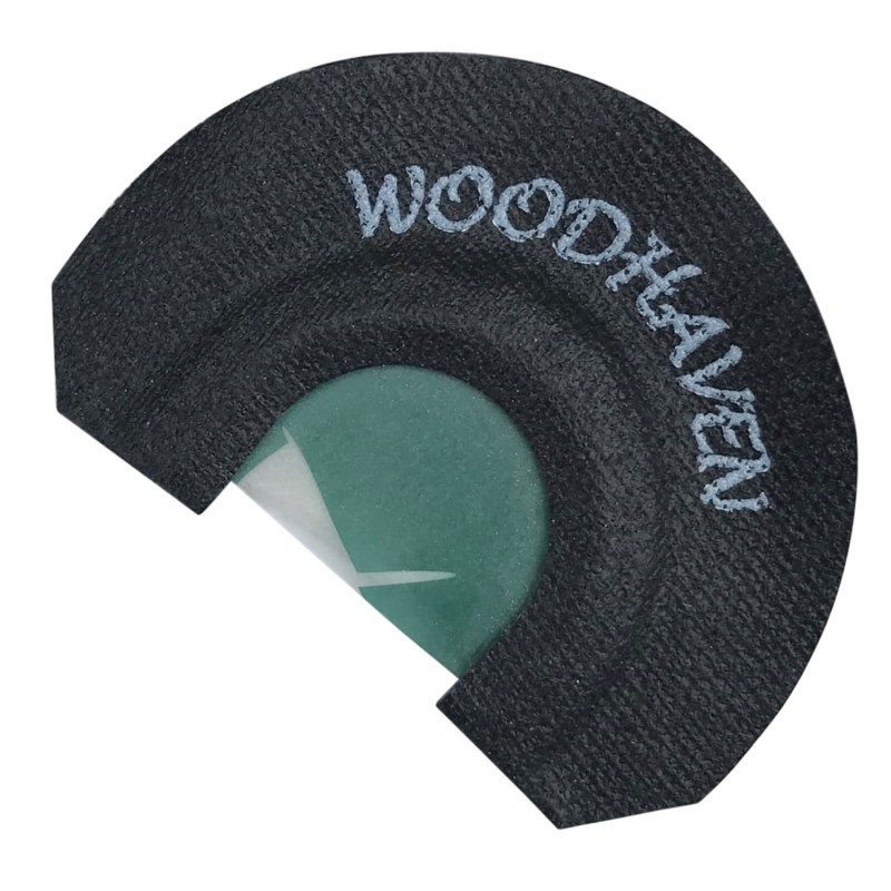 Woodhaven WH136 Ninja Hammer  Diaphragm Call Triple Reed Turkey Hen Sounds Attracts Turkeys Black