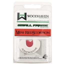 Woodhaven WH122 Red Scorpion  Diaphragm Call Triple Reed Attracts Turkey White