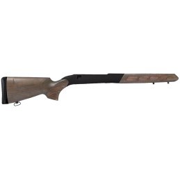 Woox SHGNS00105 Wild Man Precision Stock Dark Forest Green Wood Aluminum Chassis Fits Remington 700 BDL Long Action 30.50 OAL Ri