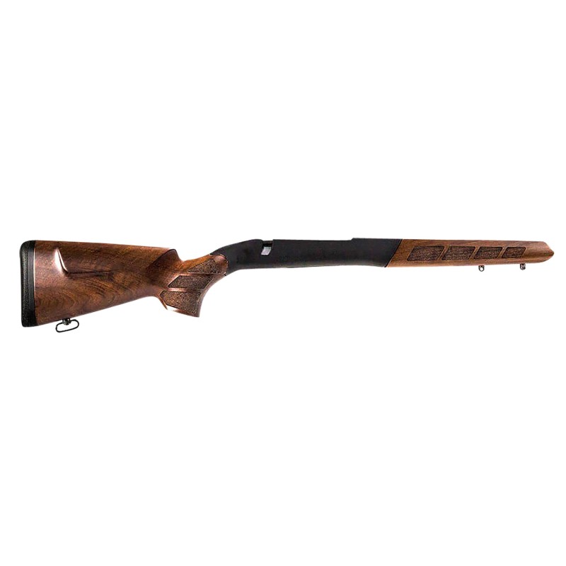 Woox SHGNS00111 Wild Man Precision Stock Walnut Brown Wood Aluminum Chassis Fits Remington 700 BDL Long Action 30.50 OAL Right H