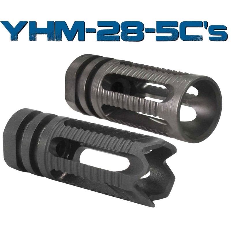 Yankee Hill 285C1 Phantom Flash Hider Black Steel with 1228 tpi Threads  2.13 OAL for 5.56x45mm NATO ARPlatform