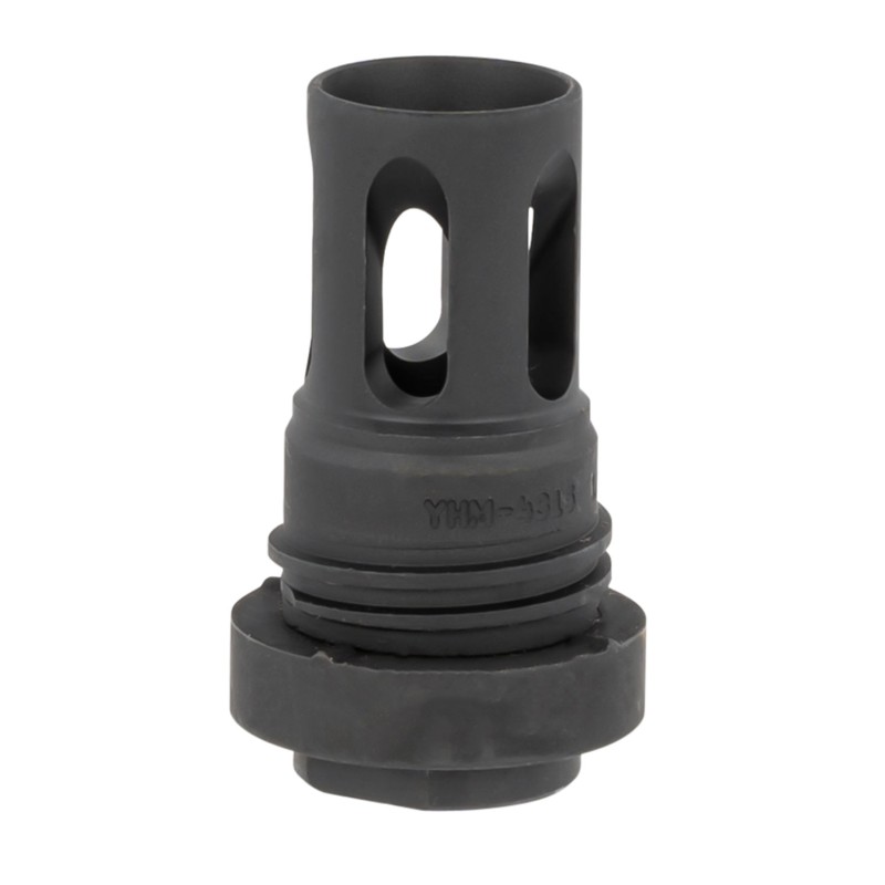 Yankee Hill 431536A Mini QD Flash Hider Black Phosphate Steel with 1236 tpi Threads  2.13 OAL for 5.56x45mm NATO ARPlatform