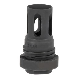 Yankee Hill 4315M13LA Mini QD Flash Hider Black Phosphate M13.5x 1 LH Threads 2.13 OAL for 5.56x45mm NATO ARPlatform