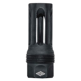 Yankee Hill 440528 sRx Q.D. Flash Hider Long Black Phosphate Steel with 1228 tpi 9mm 2.30 OAL  9.375 Diameter for sRx Adapters