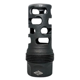 Yankee Hill 4405MB24 sRx Q.D. Muzzle Brake Long Black Phosphate Steel with 5824 tpi 9mm 2.30 OAL  9.375 Diameter for sRx Adapter