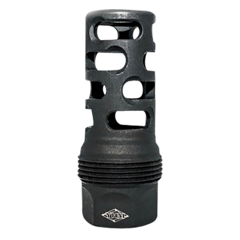 Yankee Hill 4445MB24 sRx Q.D. Muzzle Brake Short Black Phosphate Steel with 5824 tpi for sRx Adapters