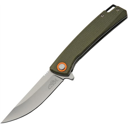 Linerlock Green Micarta