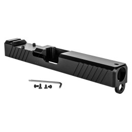 ZEV SLDZ173GDUTYRMRBLK Duty RMR Stripped Compatible wGlock 17 Gen3 Black Nitride 174 Stainless Steel