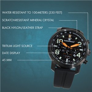 Tritium Chronograph Watch
