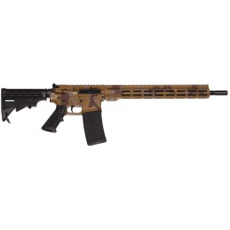 Great Lakes Firearms GL15223MSAH AR15 Mission 223 Wylde 301 16 Sahara Camo Rec15 MLok Handguard Black Carbine Stock  A2 Grip Muz