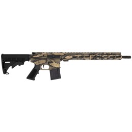 Great Lakes Firearms  AR15  223 Wylde 16 301 Serpent Tan Camo Rec15 Handguard Black M4 Stock  A2 Grip Muzzle Brake