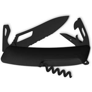 SH03 Swiss Pocket Knife Black