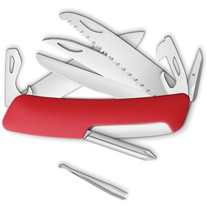 D10 Pocket Knife Red