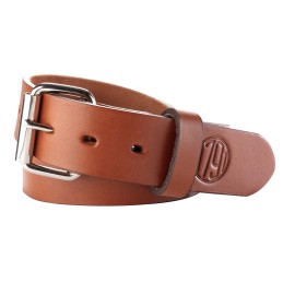 1791 Gunleather BLT013438CBRA 01  Gun Belt Classic Brown Leather 3438 1.50 Wide Buckle Closure