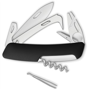 HO05TT Horse Pocket Knife Blk