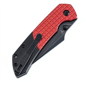 Fenrir Button Lock Red/Black