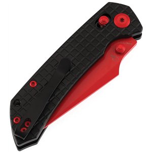 Fenrir Button Lock Red/Black