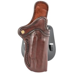 1791 Gunleather ORPDH1SBRR BH1 Optic Ready Size 01 OWB Style made of Leather with Signature Brown Finish Adjustable Cant  Paddle