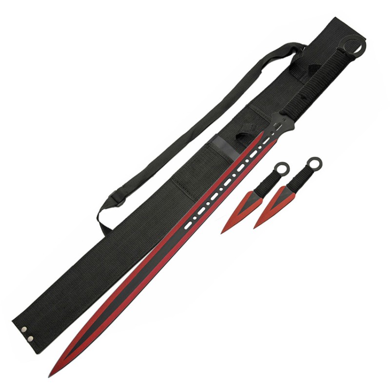 Ninja Sword Set Red