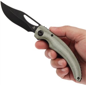 Gideon Linerlock Green Mic