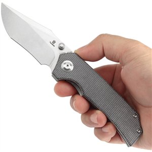 Fermi Linerlock Black Micarta