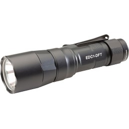 SureFire EDC1DFTBK  Everyday Carry Series Black Anodized White LED 25350650 Lumens