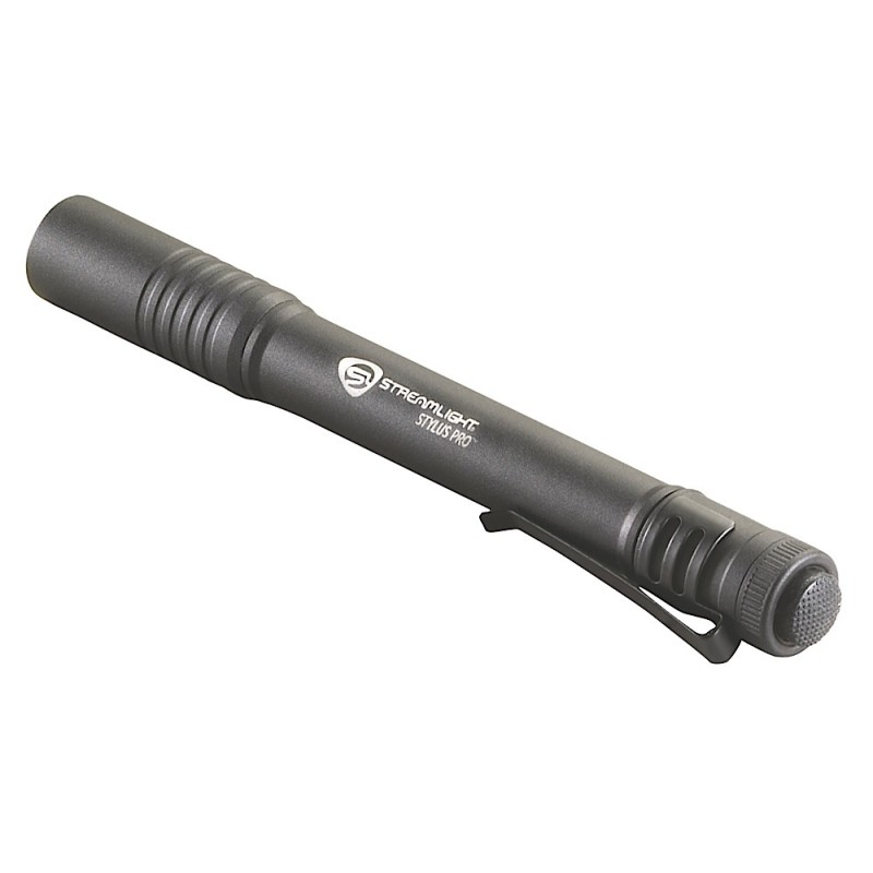 Streamlight 66118 Stylus Pro PenLight  Black Anodized 100 Lumens White  C4 LED