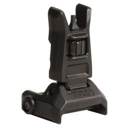 Magpul MAG275BLK MBUS Pro Sight Front  Melonited Steel Construction AR Platform