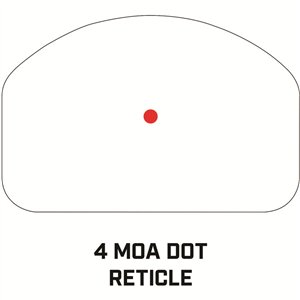 1x25 4-MOA Red Dot Sight