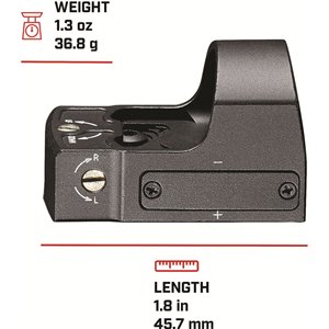 1x25 4-MOA Red Dot Sight