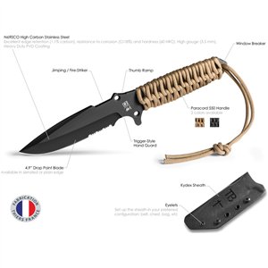 Survival Fixed Blade Coyote
