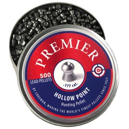 Crosman LHP77 Premier Hollow Point 177 Lead Hollow Point 500 Per Tin