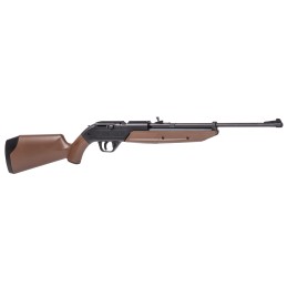 Crosman 760B 760 Pumpmaster Pump Air Rifle 177 181 Black Smooth Bore Steel Barrel Black Receiver Brown Synthetic Stock Crossbolt