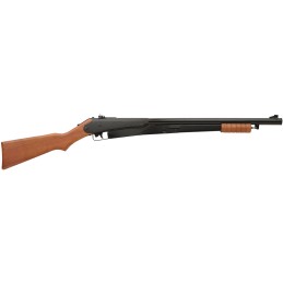 Daisy 25 Model 25 Youth Spring Piston 177 50 Shot Black Smooth Bore Barrel Black Receiver Hardwood Stock Crossbolt Trigger Block