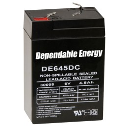 American Hunter DE30052 HR Rechargeable Battery  6 Volt 4.5 AMP