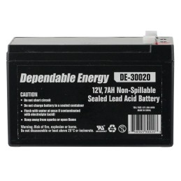 American Hunter DE30020 HR Rechargeable Battery  Black 12 Volt 7 AMP