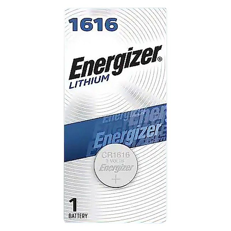 Energizer ECR1616BP 1616 Battery  Silver Lithium Coin 3.0 Volts60 mAh Qty 72 Single Pack