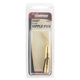 Traditions A1420 Nipple Pick Retractable InLine Rifle Brass 1