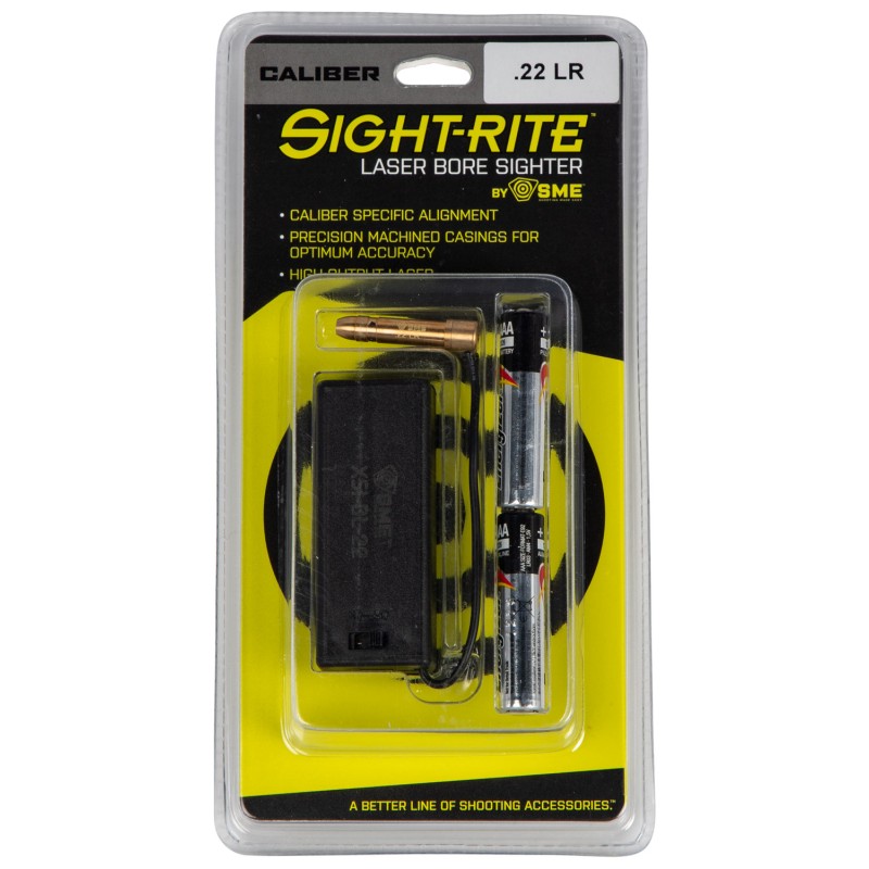 SME XSIBL22 SightRite Laser Bore Sighting System 22 LR Brass Casing