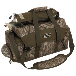 Drake Waterfowl DA2030006 Blind Bag  Extra Large 20 Pockets Sunglass Pocket Thermos Sleeve Carry HandlesAdj. Strap