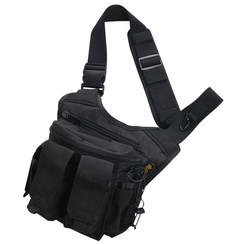 US PeaceKeeper P20307 Rapid Deployment Pack  Shoulder Sling 600D Polyester Black