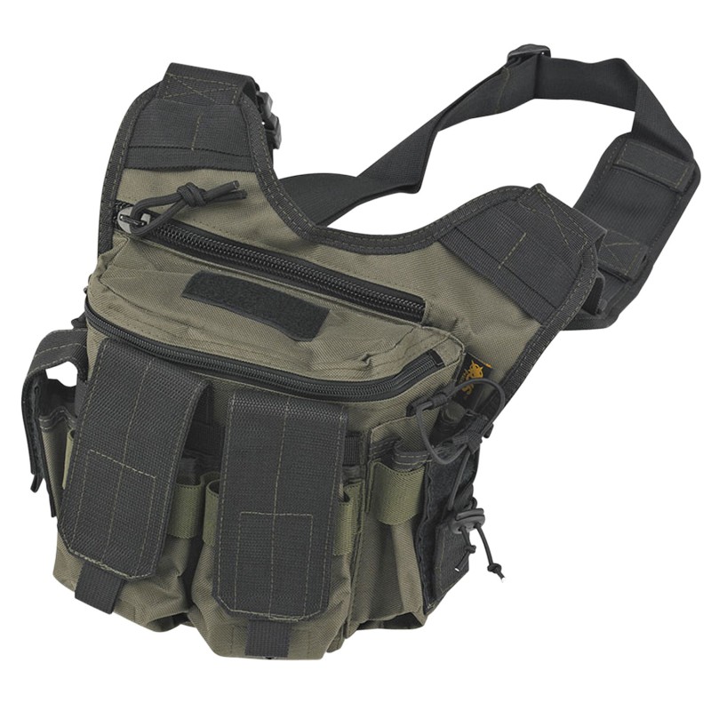 US PeaceKeeper P20305 Rapid Deployment Pack  Shoulder Sling 600D Polyester OD GreenBlack