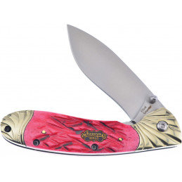 Linerlock Dark Red