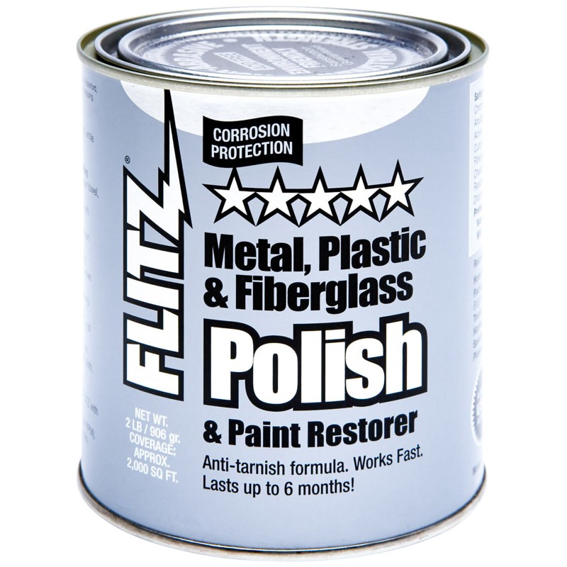 Flitz CA035186 Polish Paste  Quart Can 2 lbs