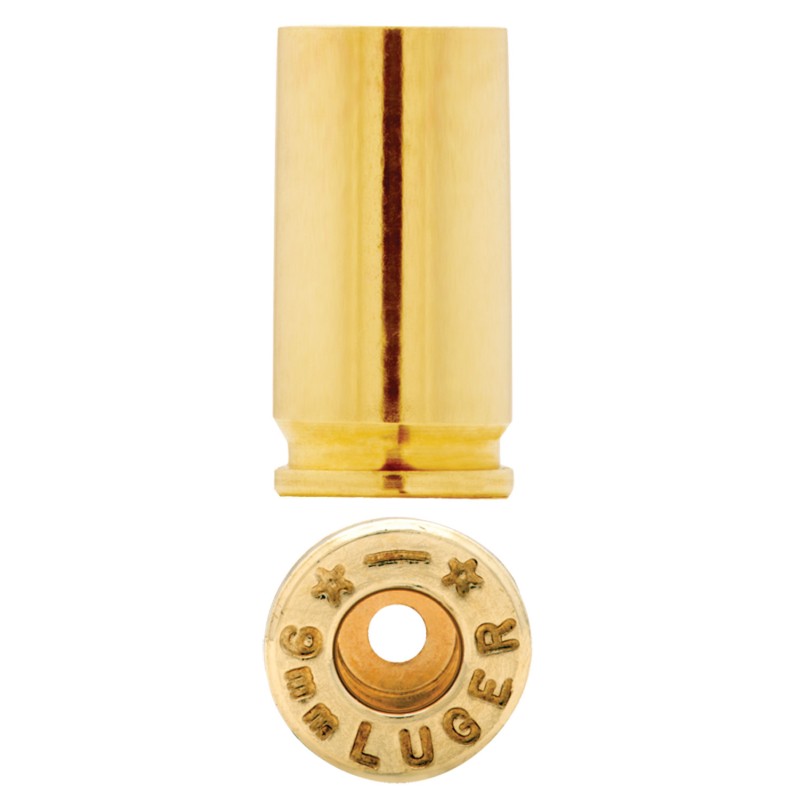 Starline Brass 9EUP100 Unprimed Cases  9mm Luger Handgun Brass 100 Per Bag