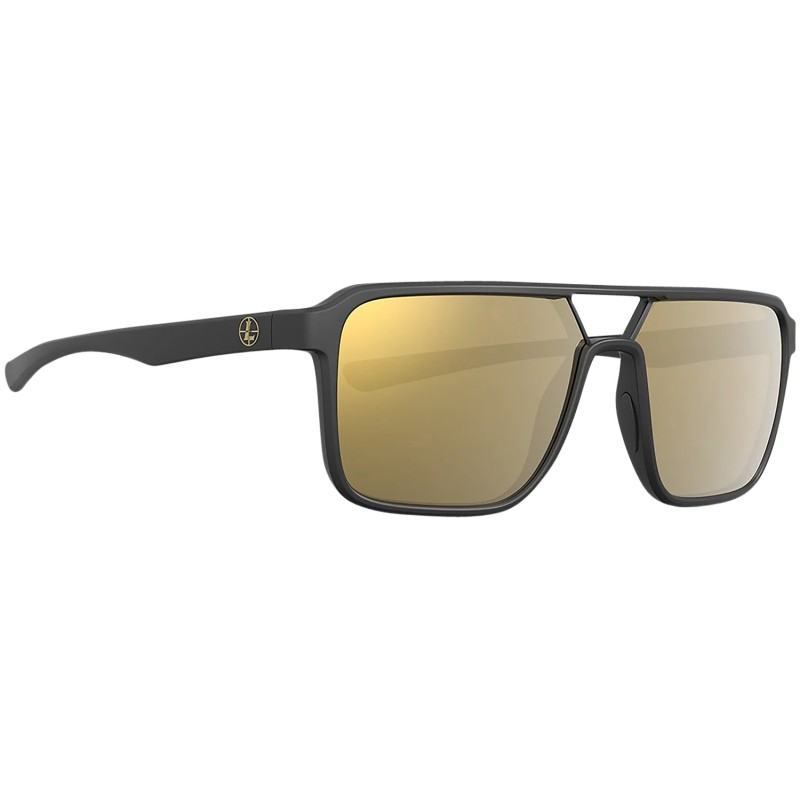 Leupold 182675 Performance Wear Bridger Bronze Mirror Lens Polycarbonate Matte Black Frame