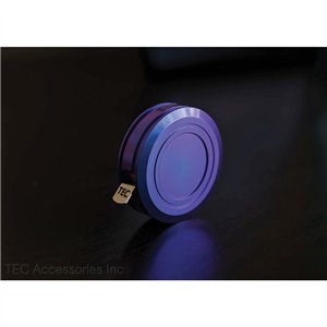 Keychain Measuring Tape Blue