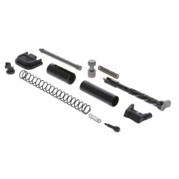 Rival Arms RA42G002A Slide Completion Kit  9mm Luger Black PVD Stainless Steel for Glock 4343X48