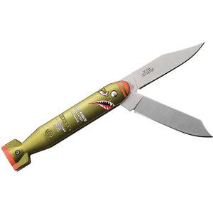 Bomb Knife Slip Joint Green